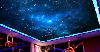 Натяжной потолок звездное небо Тихорецк, цена от 5236 руб.