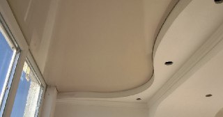 Натяжной потолок на балкон Тихорецк, цена 6184 руб.